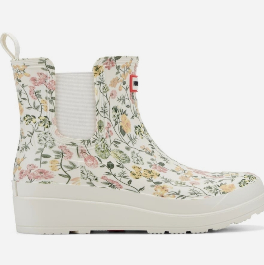 Hunter Tabitha Chelsea Rain Boots - Floral Rain - Picture 4 of 11